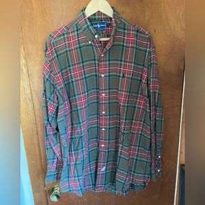 Polo by Ralph Lauren Men’s Large Cotton Button Down Shirt Longsleeve